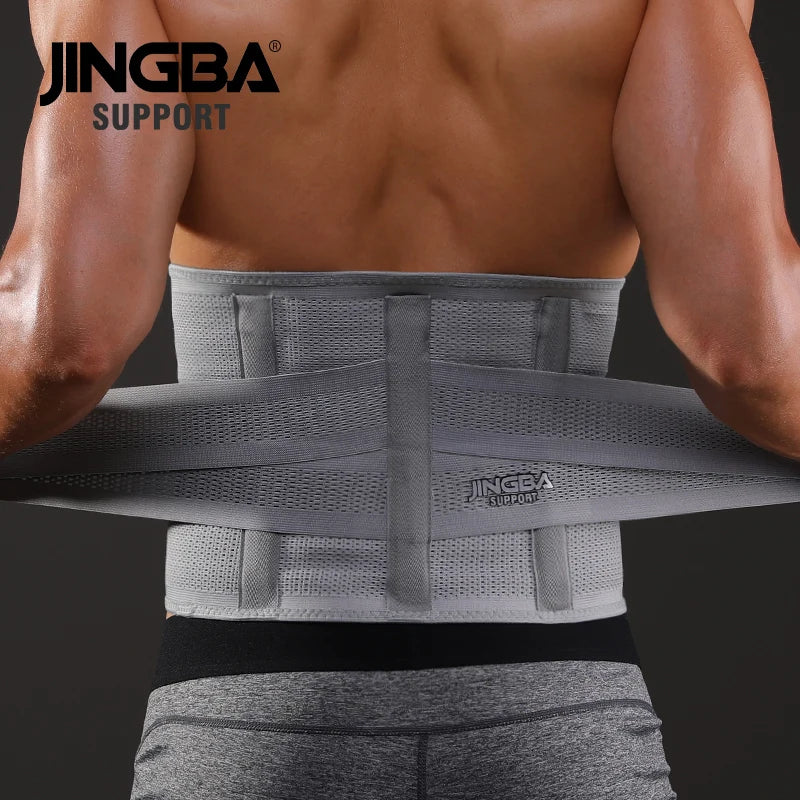 JINGBA SUPPORT Fitness Waist Back Support Belts Sweat Belt Trainer Trimmer Musculation Abdominale Sports Lumbar Joint Protector
