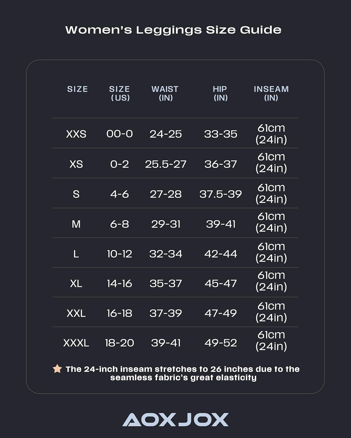 Aoxjox Vital Seamless Leggings