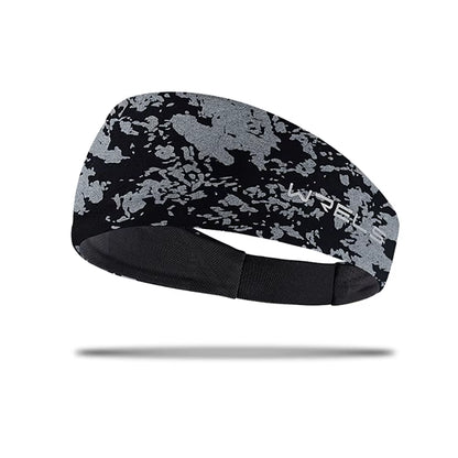 1Pc Running Sweat Absorbing Sports Hair Band Yoga Breathable Antiperspirant Band Men'S and Women'S Basketball Hair Band