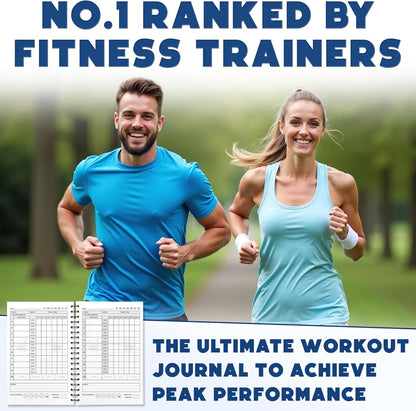 Workout Planner for Daily Fitness Tracking & Goals Setting - A5 Size, 6” X 8”, Charcoal Gray - Men & Women Personal Home & Gym Training Diary - Log Book Journal - by Workout Log Gym